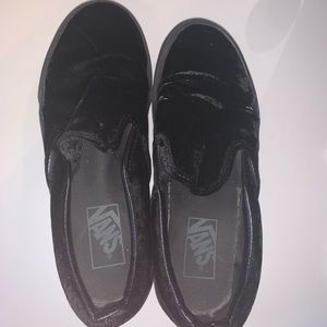 black velvet vans